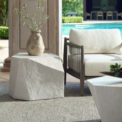 Mor Furniture Outdoor Accent Tables|Parra Outdoor End Table In Gray