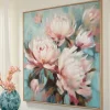 Mor Furniture Wall Art & Accents|Parryville Wall Art In Aqua/Pink