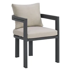 Mor Furniture Outdoor Dining Chairs|Playa Outdoor Side Chair In Dark Gray, Set Of 2