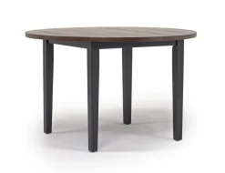 Mor Furniture Seating For 4|Round Dining Sets|Potomac Round Dining Table & 4 Chairs In Brown / Black