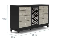 Mor Furniture Dressers & Chests|Proximity Dresser In Gray Oak Ii
