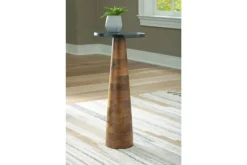 Mor Furniture Accent Tables|Quinndon Accent Table In Brown/Black