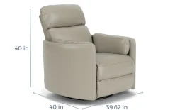 Mor Furniture Recliners|Radius Power Recliner In Dark Brown