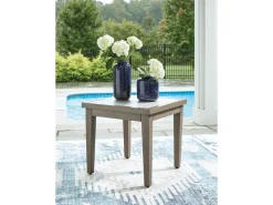 Mor Furniture Outdoor Accent Tables|Rainier Outdoor End Table In Brown/Beige