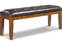 Mor Furniture Dining Benches|Ralene Bench In Medium Brown