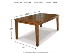 Mor Furniture Dining Tables|Ralene Extendable Dining Table In Medium Brown