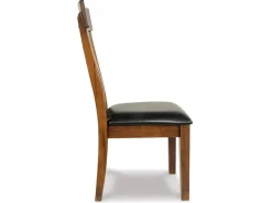 Mor Furniture Dining Chairs|Ralene Side Chair In Medium Brown, Set Of 2