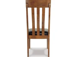 Mor Furniture Dining Chairs|Ralene Side Chair In Medium Brown, Set Of 2