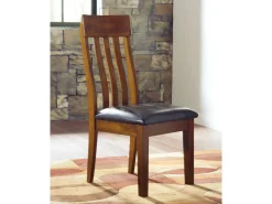 Mor Furniture Dining Chairs|Ralene Side Chair In Medium Brown, Set Of 2