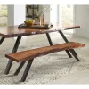 Mor Furniture Dining Room Sets|Reese Dining Table & Bench In Natural