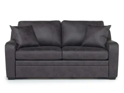 Mor Furniture Sleeper Sofas|Sofas|Regalla Full Sleeper Sofa W/ Mattress In Gray