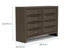 Mor Furniture Dressers & Chests|Remi Dresser In Gray Gray Rem
