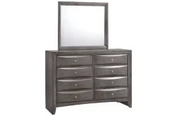 Mor Furniture Bedroom Mirrors|Remi Mirror In Gray Gray Rem