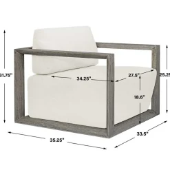 Mor Furniture Outdoor Lounge Chairs|Remsen Outdoor Lounge Chair In Brown