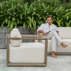 Mor Furniture Outdoor Lounge Chairs|Remsen Outdoor Lounge Chair In Brown