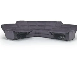 Mor Furniture Sectionals|Retreat 6 Piece Power Sectional In Cognac Leather