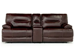 Mor Furniture Loveseats|Retreat Power Console Loveseat In Charcoal
