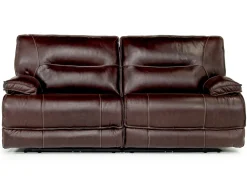 Mor Furniture Reclining Loveseats|Loveseats|Retreat Power Loveseat In Cognac Leather