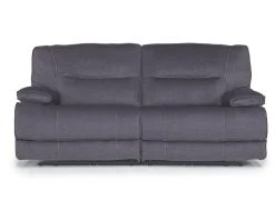 Mor Furniture Living Room Sets|Retreat Power Sofa & Loveseat In Cognac Leather