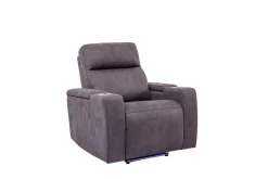 Mor Furniture Recliners|Rhys 2 Power Recliner In Gray