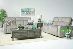 Mor Furniture Reclining Sofas|Sofas|Rhys 2 Power Sofa In Brown