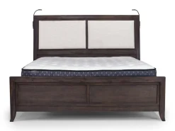 Mor Furniture Beds|Riley Bookcase Bed In Carbonite, Ca King