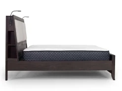 Mor Furniture Beds|Riley Bookcase Bed In Carbonite, Ca King