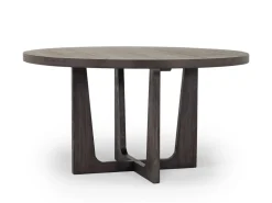 Mor Furniture Round Dining Tables|Dining Tables|Riley Round Dining Table In Carbonite
