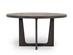 Mor Furniture Round Dining Tables|Dining Tables|Riley Round Dining Table In Carbonite