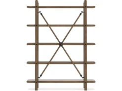 Mor Furniture Bookcases & Library Walls|Roanhowe Bookcase In Brown