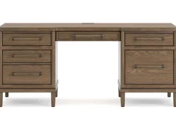 Mor Furniture Desks|Roanhowe Office Desk In Brown