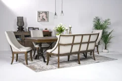 Mor Furniture Dining Tables|Roxy Extendable Dining Table In Vintage Taupe