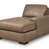 Mor Furniture Modular Sofas|Sahara 1 Arm Chaise In Sahara Leather, Left Facing