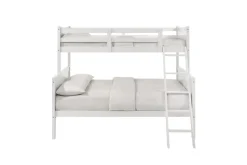 Mor Furniture Kids Beds & Bunk Beds|Sami Bunk Bed W/ Ladder In Espresso, Twin/ Twin