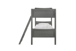 Mor Furniture Kids Beds & Bunk Beds|Sami Bunk Bed W/ Ladder In Espresso, Twin/ Twin