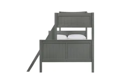 Mor Furniture Kids Beds & Bunk Beds|Sami Bunk Bed W/ Ladder In Espresso, Twin/ Twin