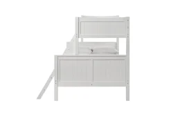 Mor Furniture Kids Beds & Bunk Beds|Sami Bunk Bed W/ Ladder In Espresso, Twin/ Twin