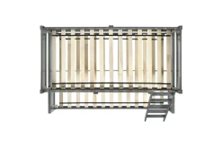 Mor Furniture Kids Beds & Bunk Beds|Sami Bunk Bed W/ Ladder In Espresso, Twin/ Twin