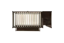 Mor Furniture Kids Beds & Bunk Beds|Sami Bunk Bed W/ Storage Steps In Espresso, Twin/Twin, Right Facing