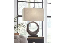 Mor Furniture Shop All Lighting & Lamps|Office Lighting|Saria Metal Table Lamp In Antique Silver Finish