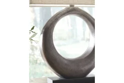 Mor Furniture Shop All Lighting & Lamps|Office Lighting|Saria Metal Table Lamp In Antique Silver Finish