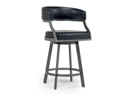 Mor Furniture Counter Height Stools|Barstools|Saturn Counter Height Swivel Stool In Ford Brown
