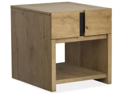 Mor Furniture Sofa & End Tables|Sawyer Rectangle End Table In Rustic Caramel