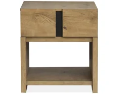 Mor Furniture Sofa & End Tables|Sawyer Rectangle End Table In Rustic Caramel