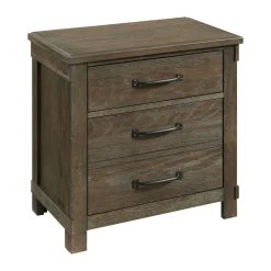 Mor Furniture Bedroom Sets|Scott Storage Bed, Dresser, Mirror & Nightstand In Walnut, Queen