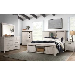 Mor Furniture Storage Beds|Beds|Scott Storage Bed In Walnut, Queen