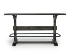 Mor Furniture Seating For 6|Dining Room Sets|Sequoia Bar Height Dining Table & 6 Stools In Espresso