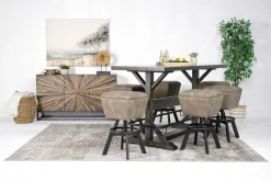 Mor Furniture Barstools|Sequoia Swivel Barstool In Espresso