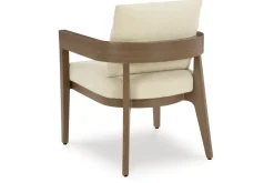 Mor Furniture Outdoor Dining Sets|Serene Bay Outdoor Dining Table & 6 Arm Chairs In Dark Brown