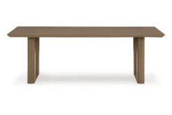 Mor Furniture Outdoor Dining Sets|Serene Bay Outdoor Dining Table & 6 Arm Chairs In Dark Brown